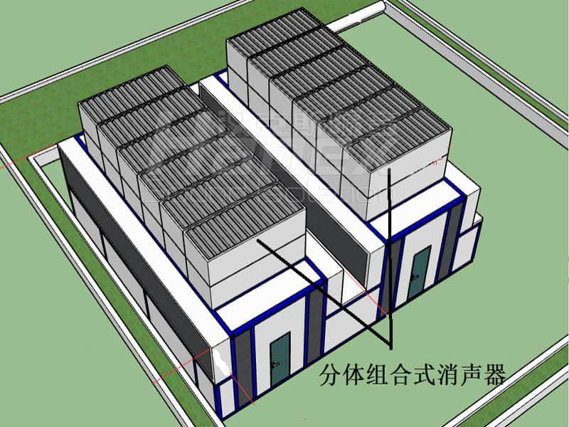 空調熱泵機組降噪項目案例-杭州溪望酒店